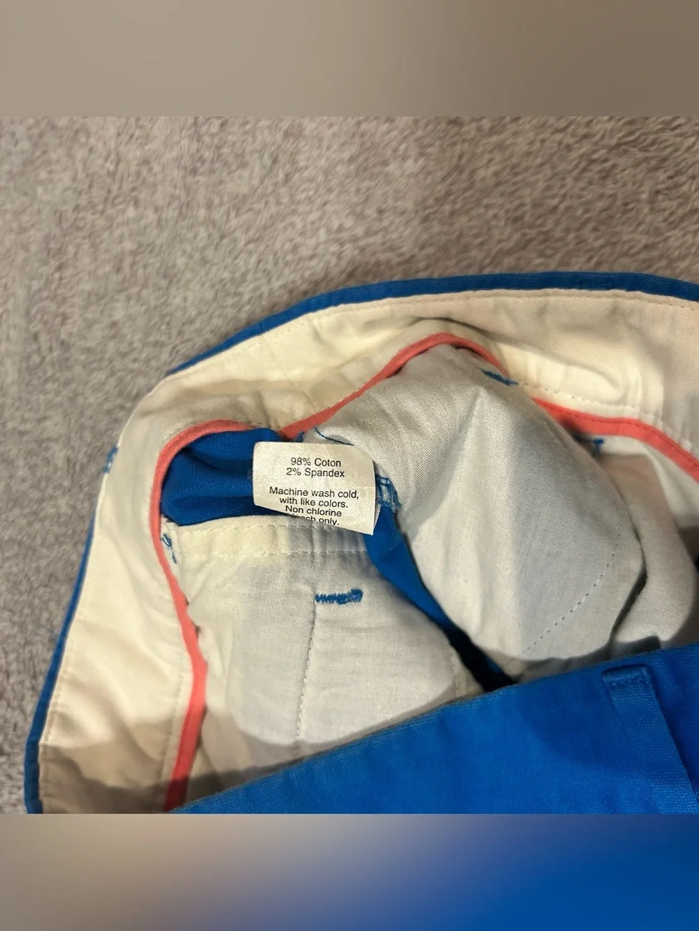 J Crew Pant Women 00 Blue Chino City Fit Ankle Cropped Stretch Office Heritage